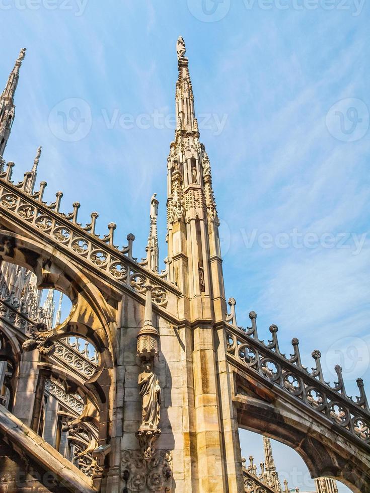 HDR Duomo di Milano Milan Cathedral photo