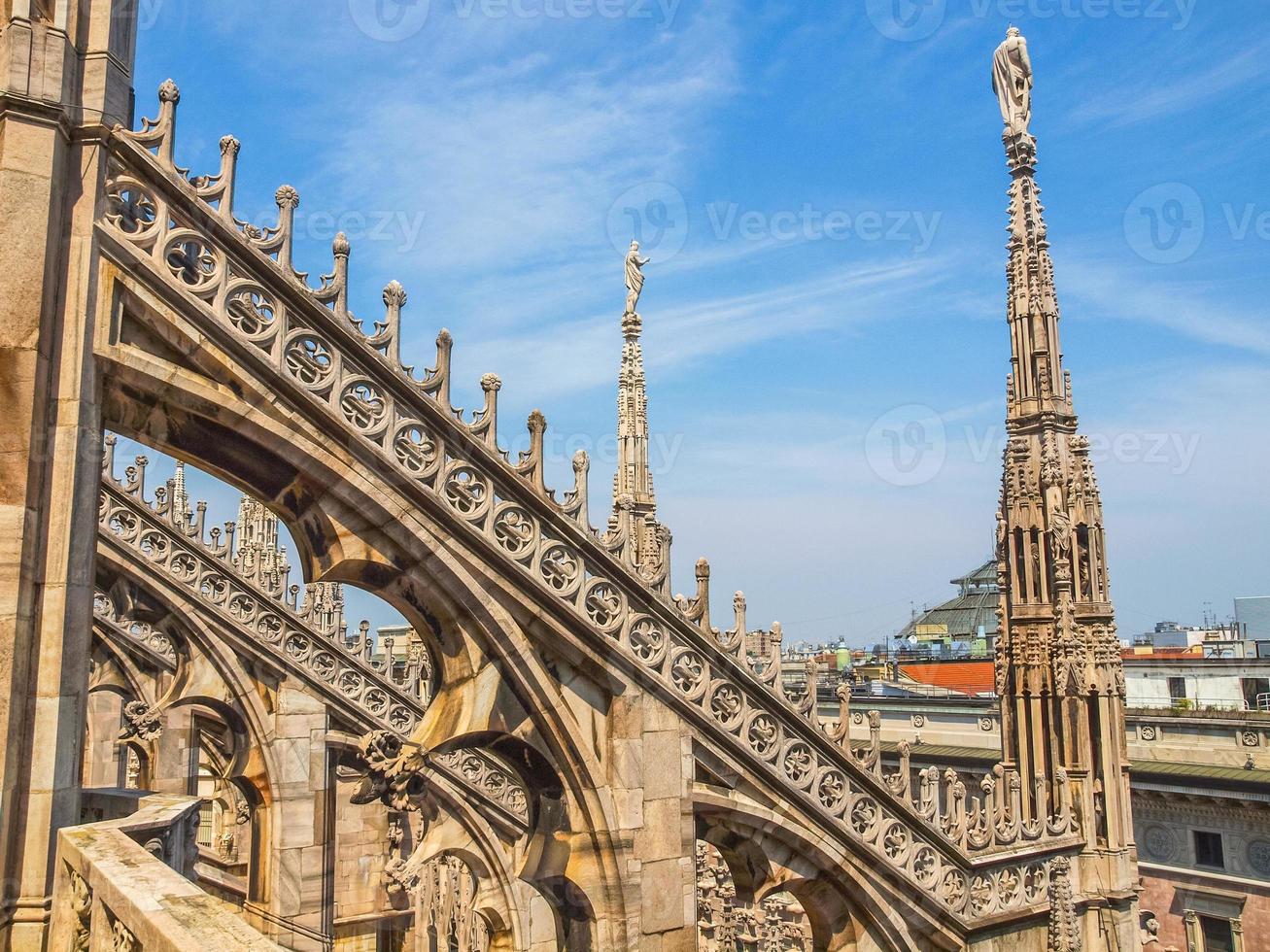 HDR Duomo di Milano Milan Cathedral photo