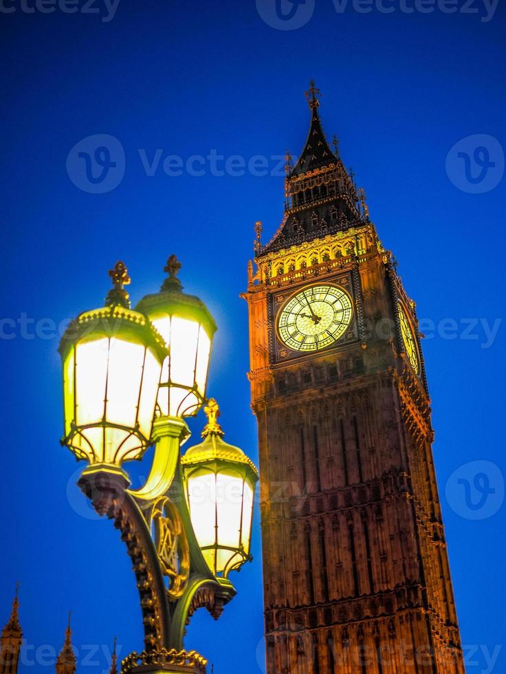 HDR Big Ben in London photo