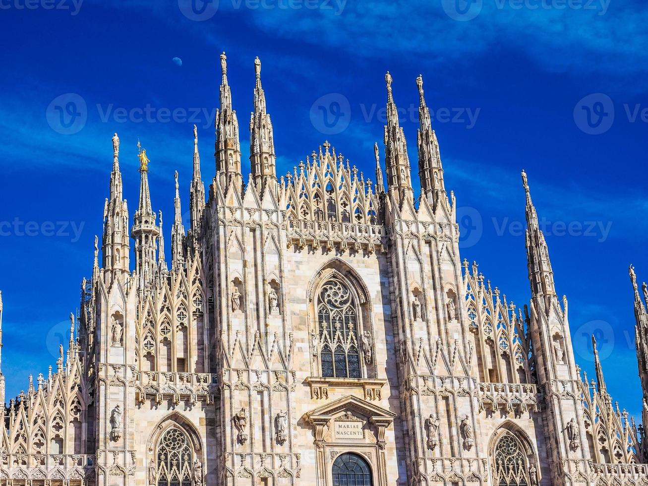 HDR Duomo di Milano Milan Cathedral photo