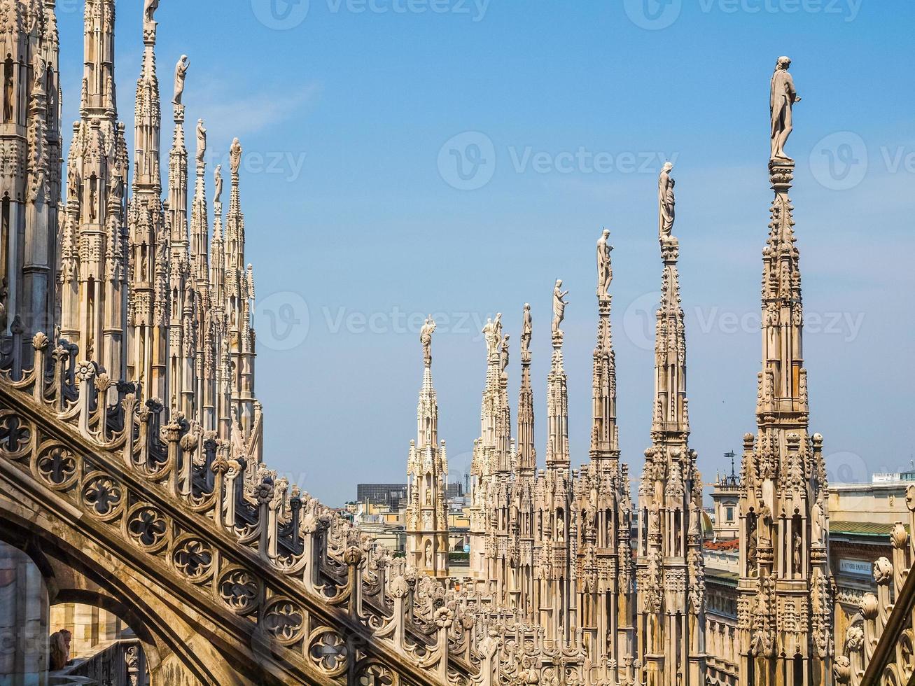 HDR Duomo di Milano Milan Cathedral photo