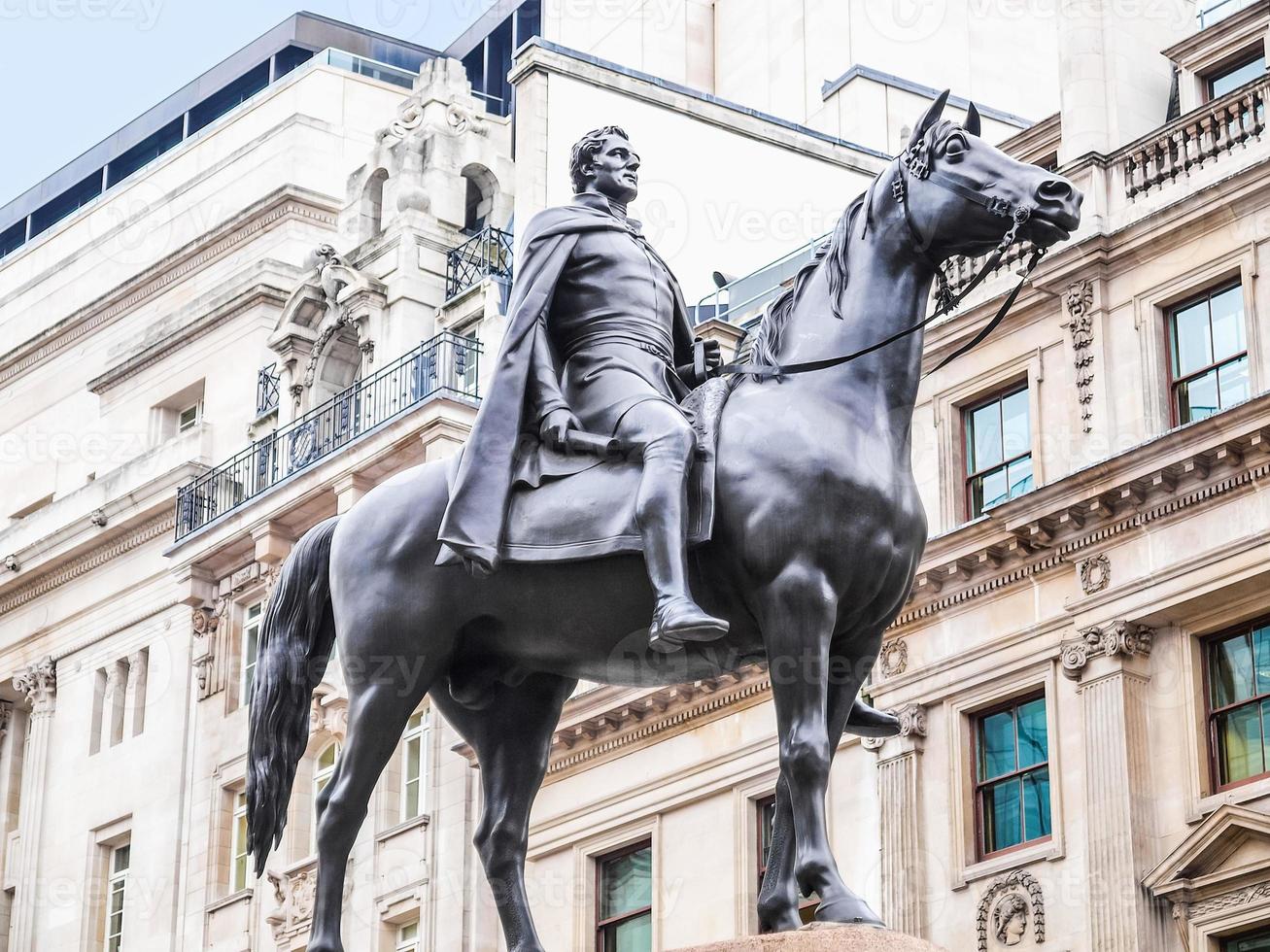 HDR Duke of Wellington, London photo