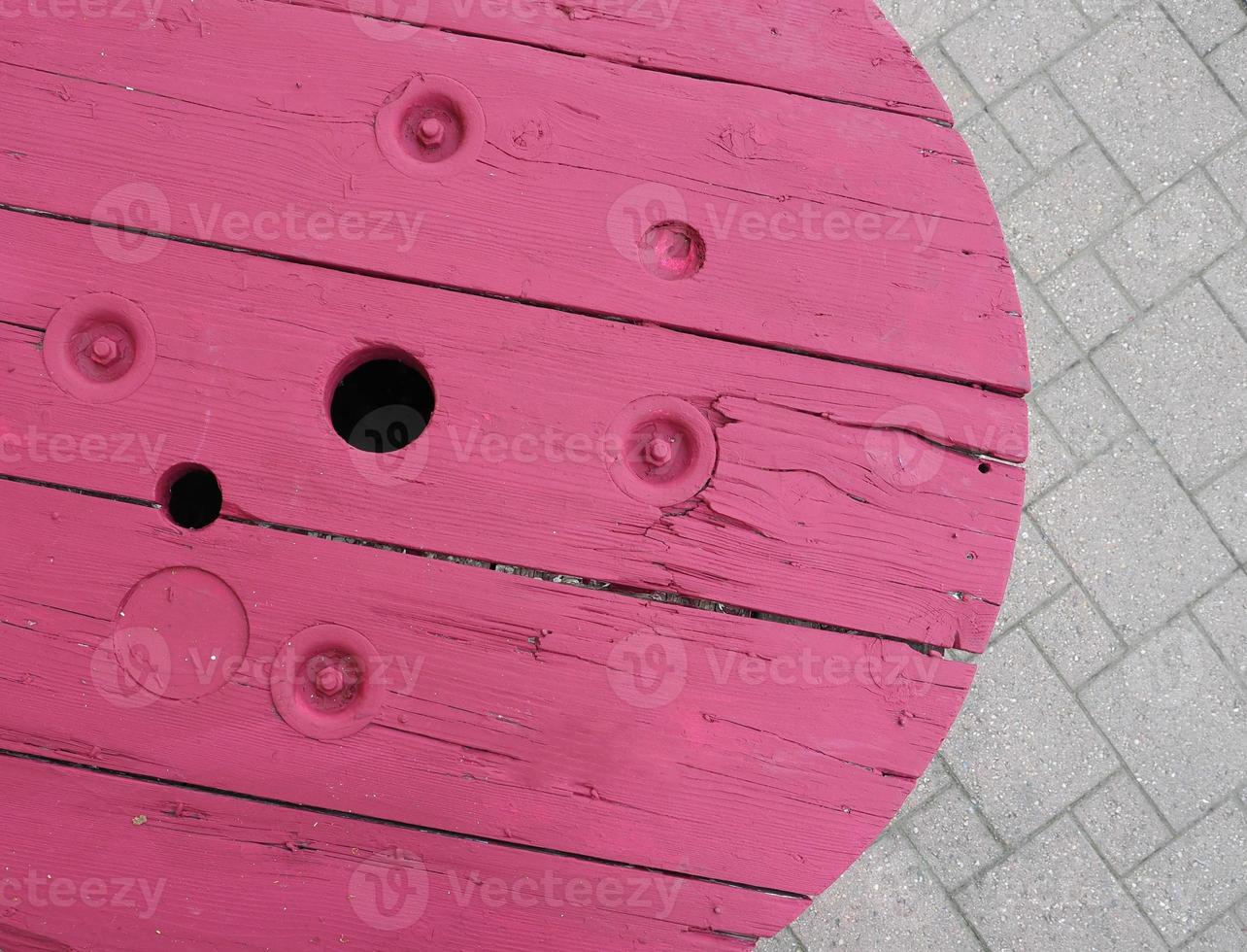 pink wood texture background photo