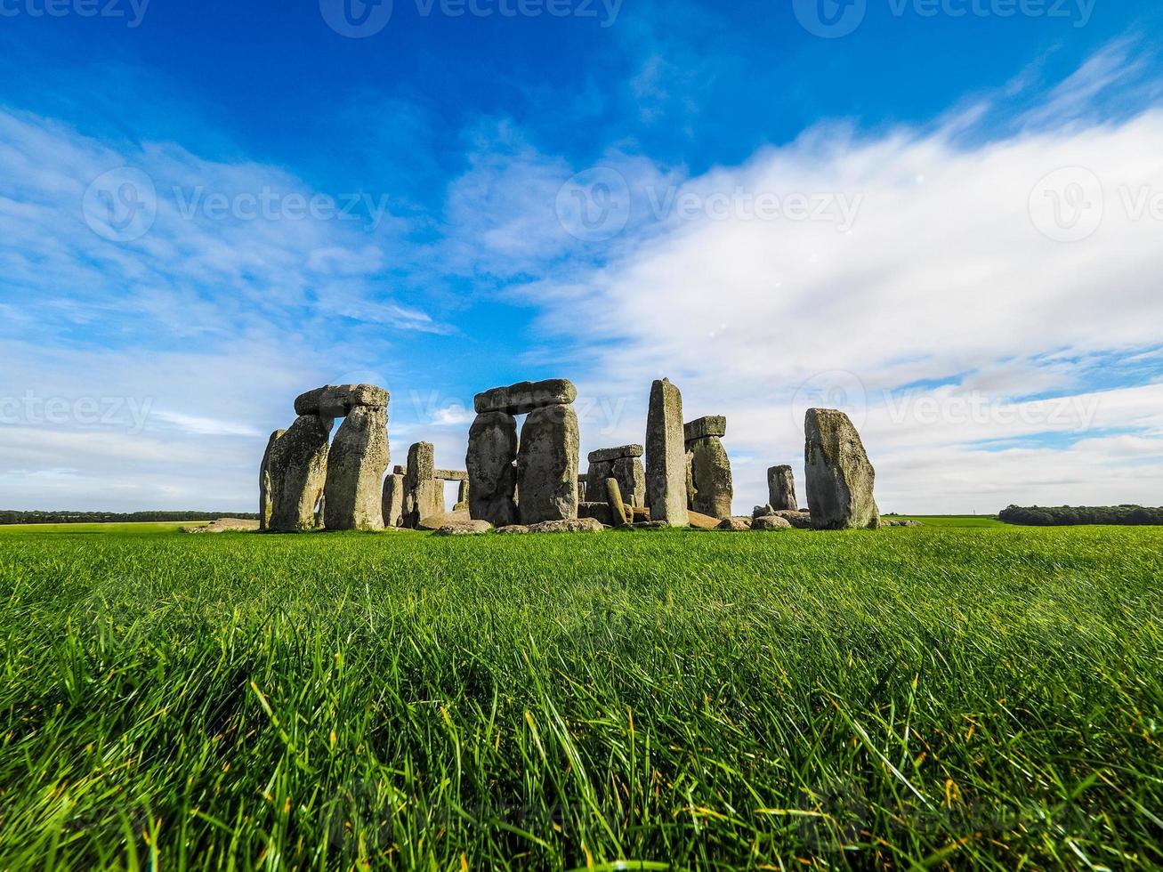 hdr monumento de stonehenge en amesbury foto