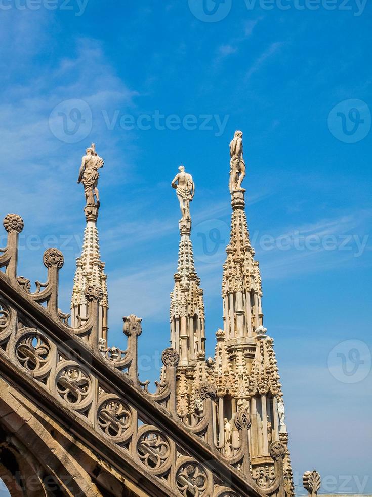 HDR Duomo di Milano Milan Cathedral photo