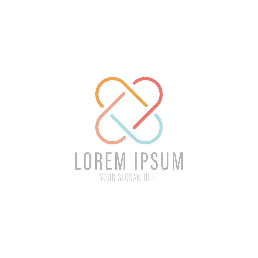 Vector logo design template for business. Technology innovation sign.