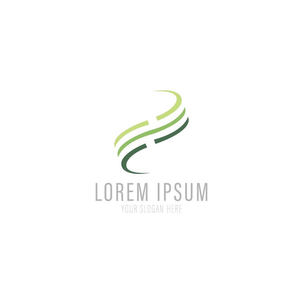 Vector logo design template for business. Technology innovation sign.
