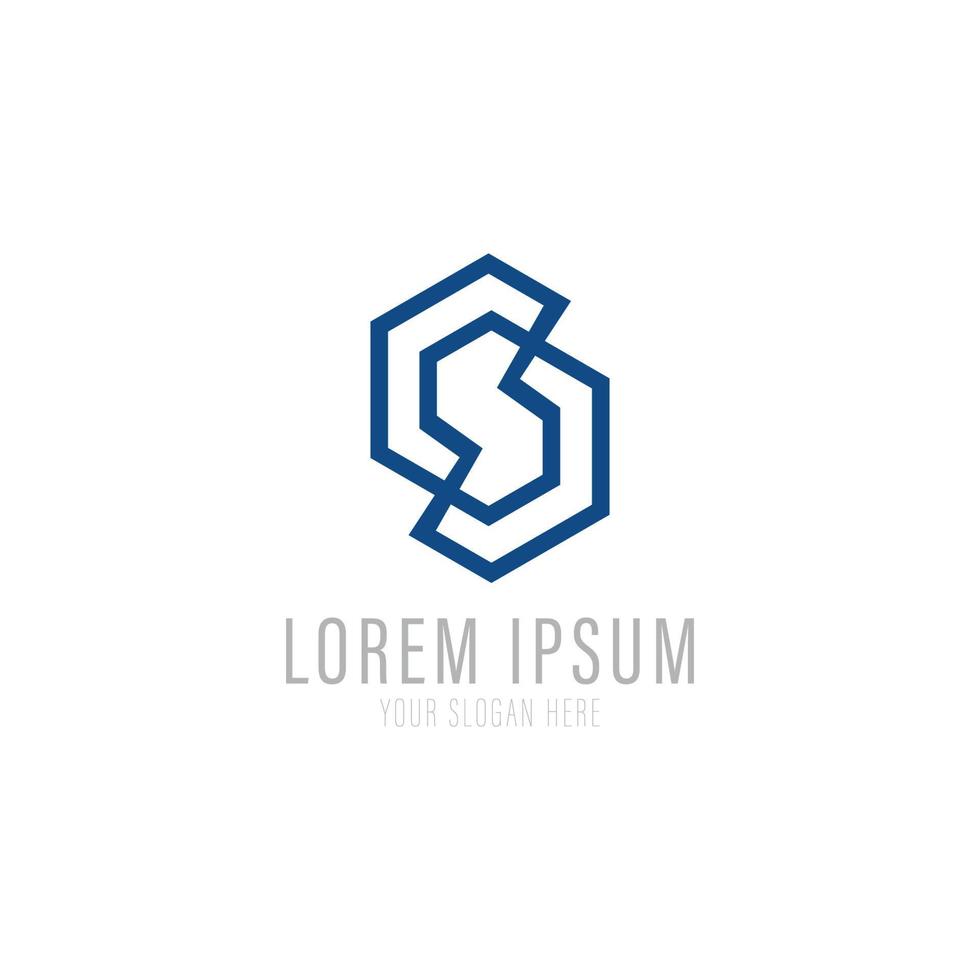 Vector logo design template for business. Technology innovation sign.