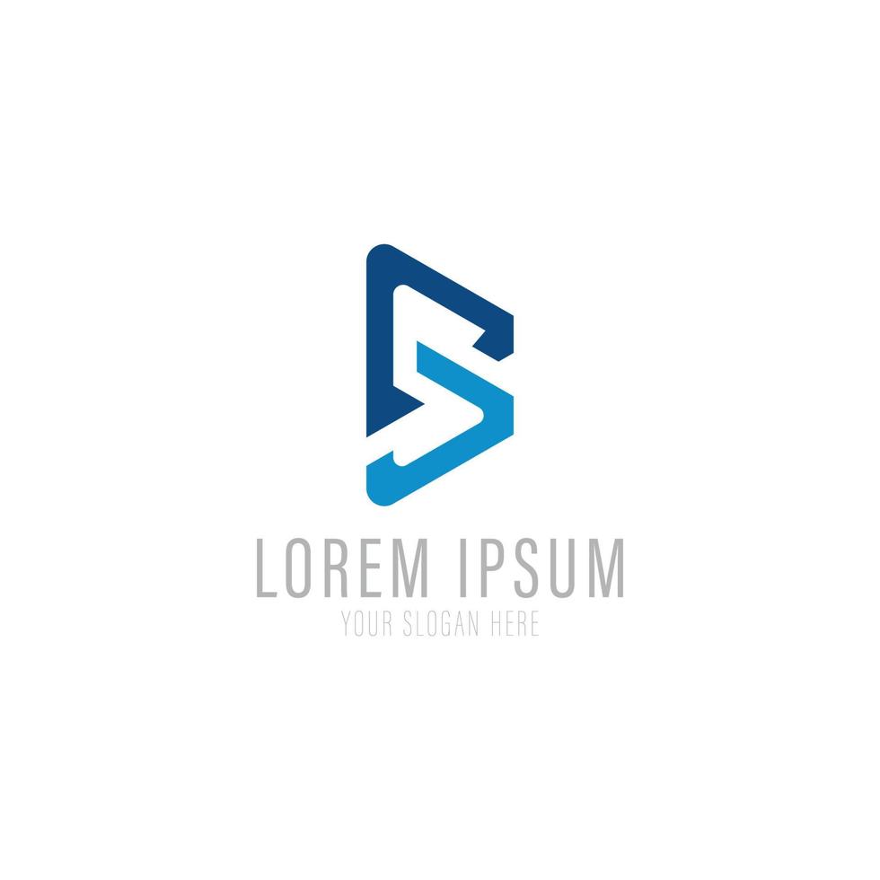 Vector logo design template for business. Technology innovation sign.