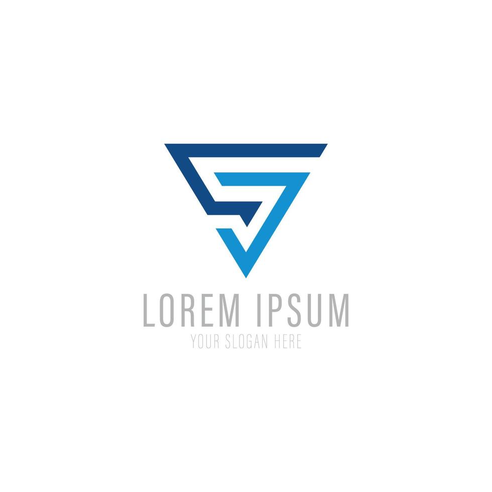 Vector logo design template for business. Technology innovation sign.