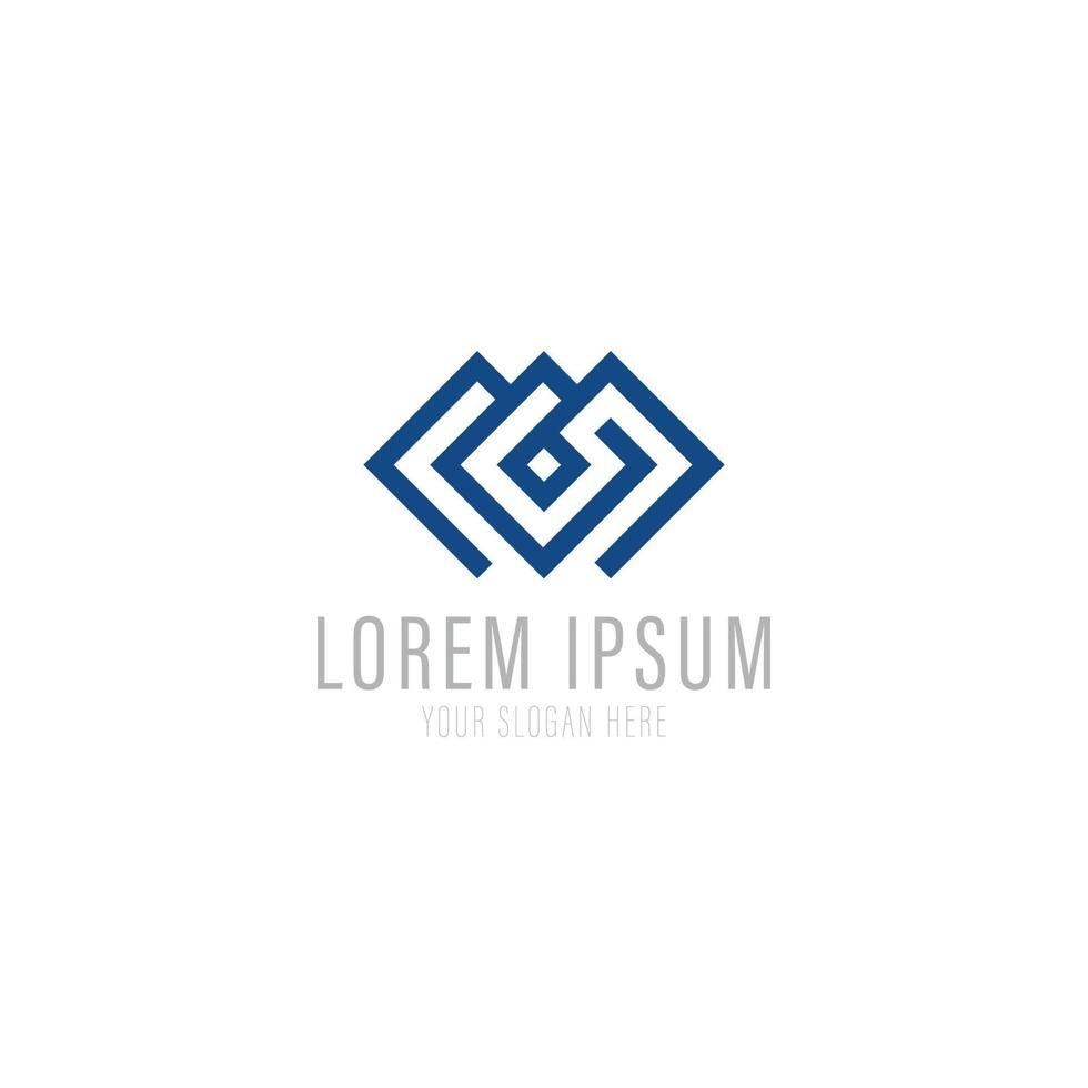Vector logo design template for business. Technology innovation sign.