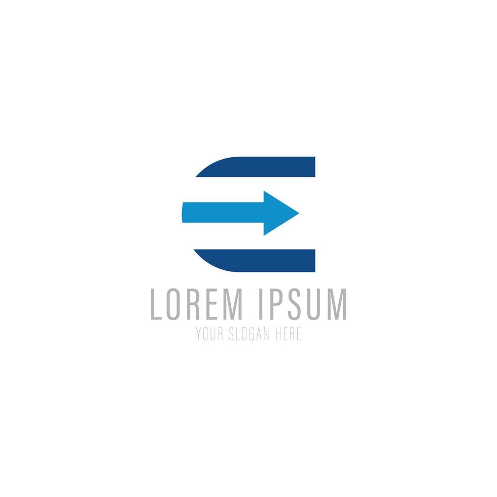 Vector logo design template for business. Technology innovation sign.