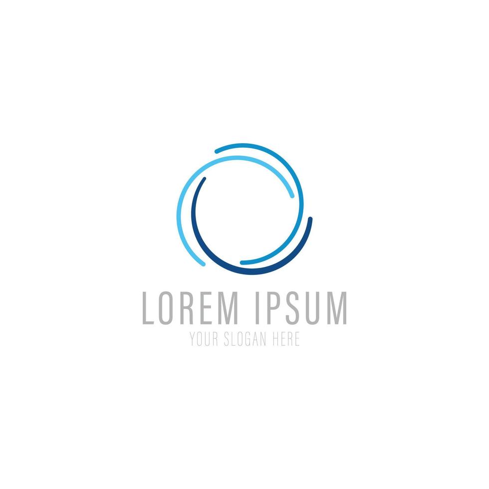 Vector logo design template for business. Technology innovation sign.
