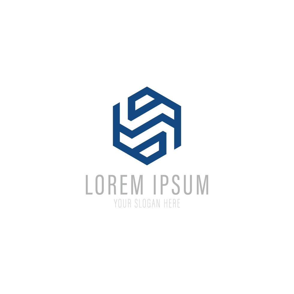 Vector logo design template for business. Technology innovation sign.