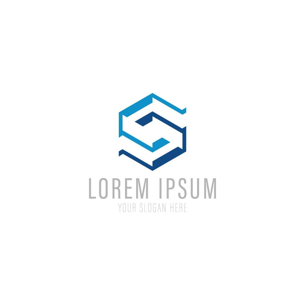 Vector logo design template for business. Technology innovation sign.