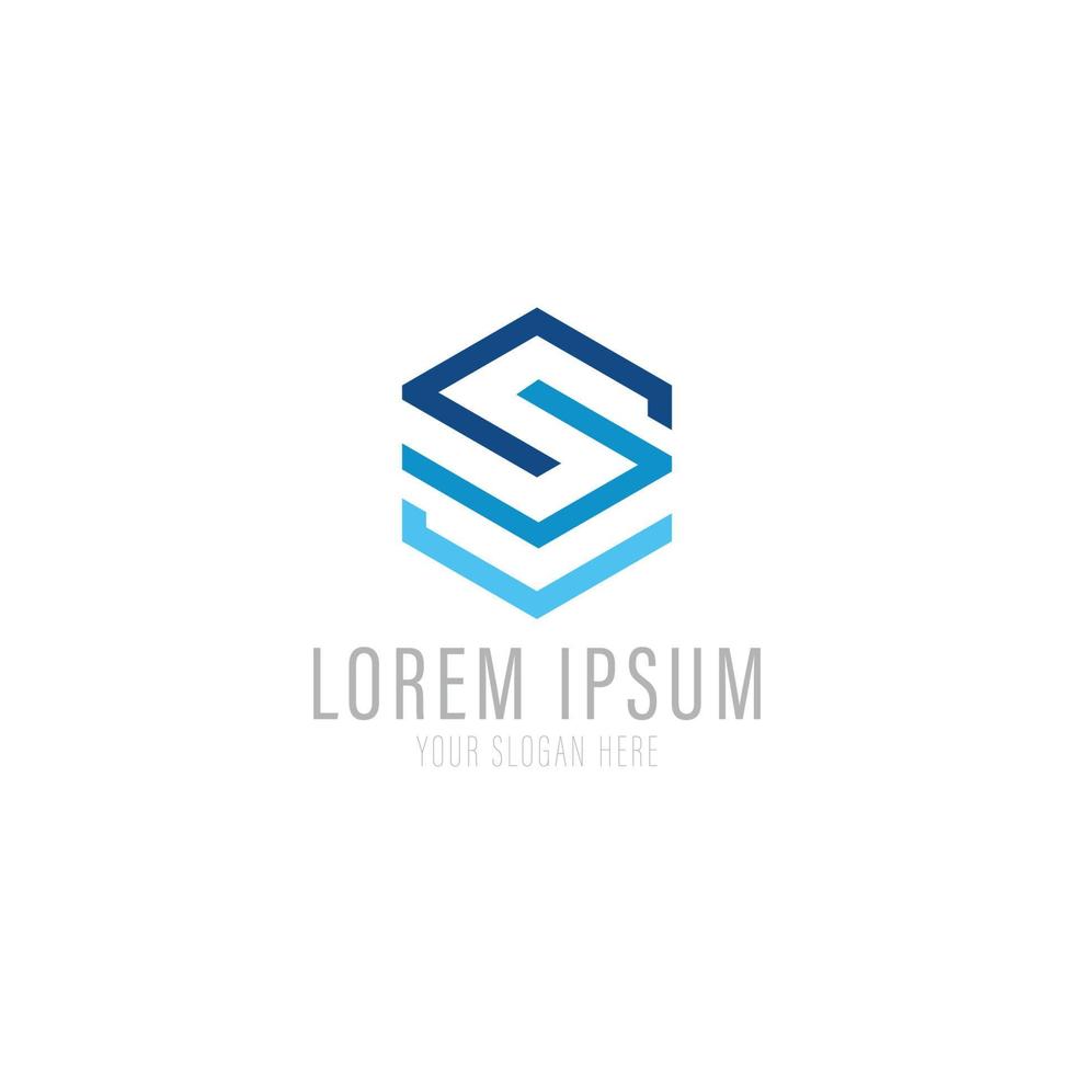 Vector logo design template for business. Technology innovation sign.