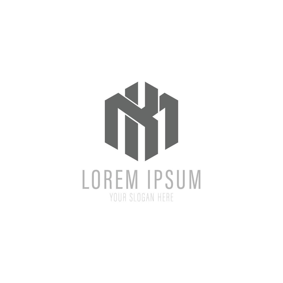 Vector logo design template for business. Technology innovation sign.