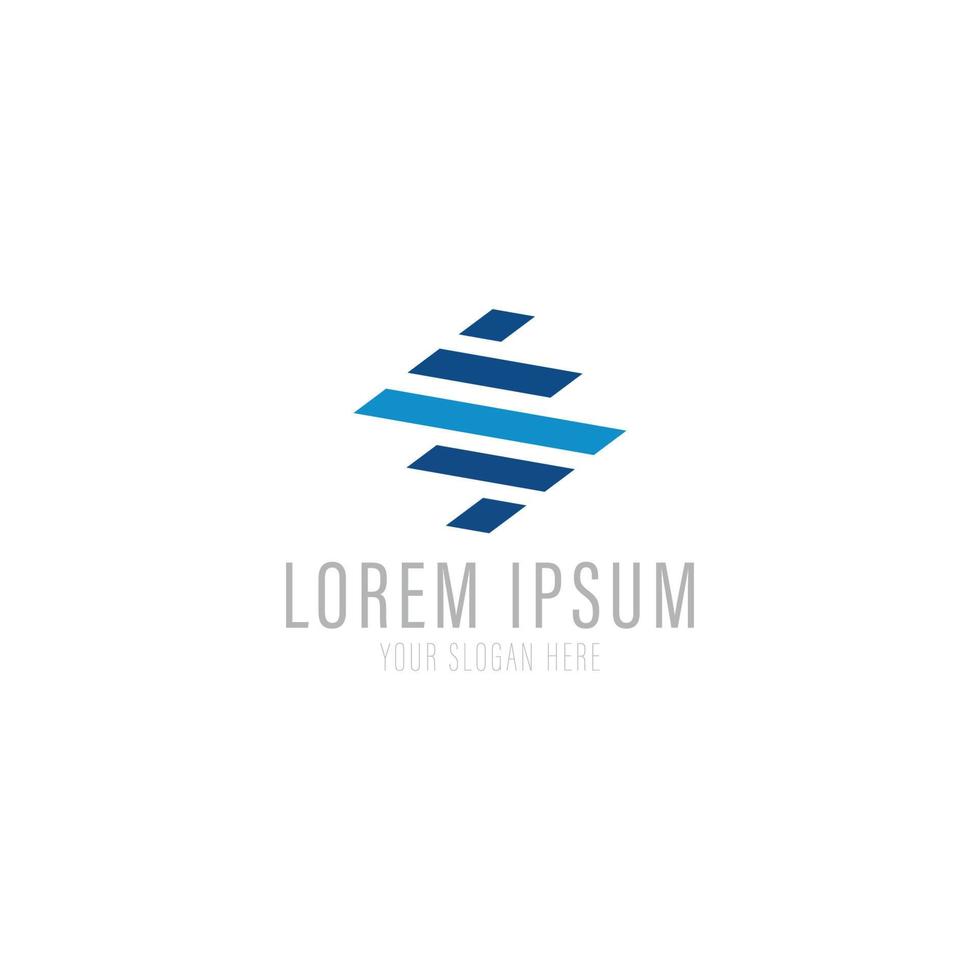 Vector logo design template for business. Technology innovation sign.