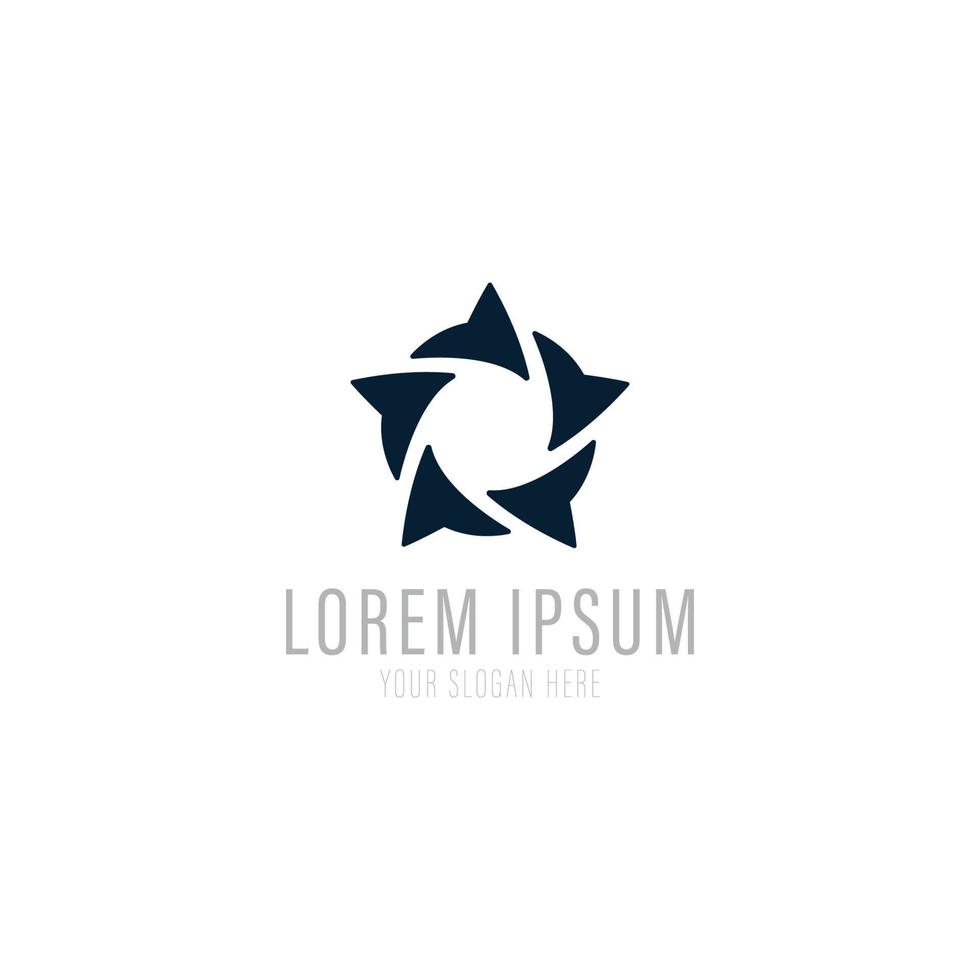 Vector logo design template for business. Technology innovation sign.