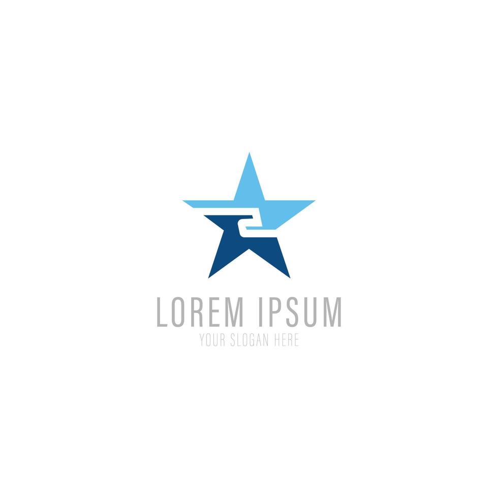 star logo icon and logo template vector