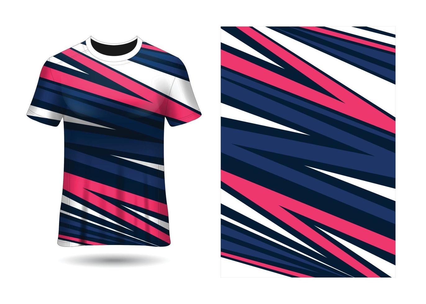 Racing Sports Jersey  design for racing gaming motocross cycling Vector