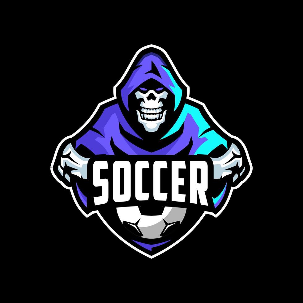 Soccer Team Logo Design Premium vector