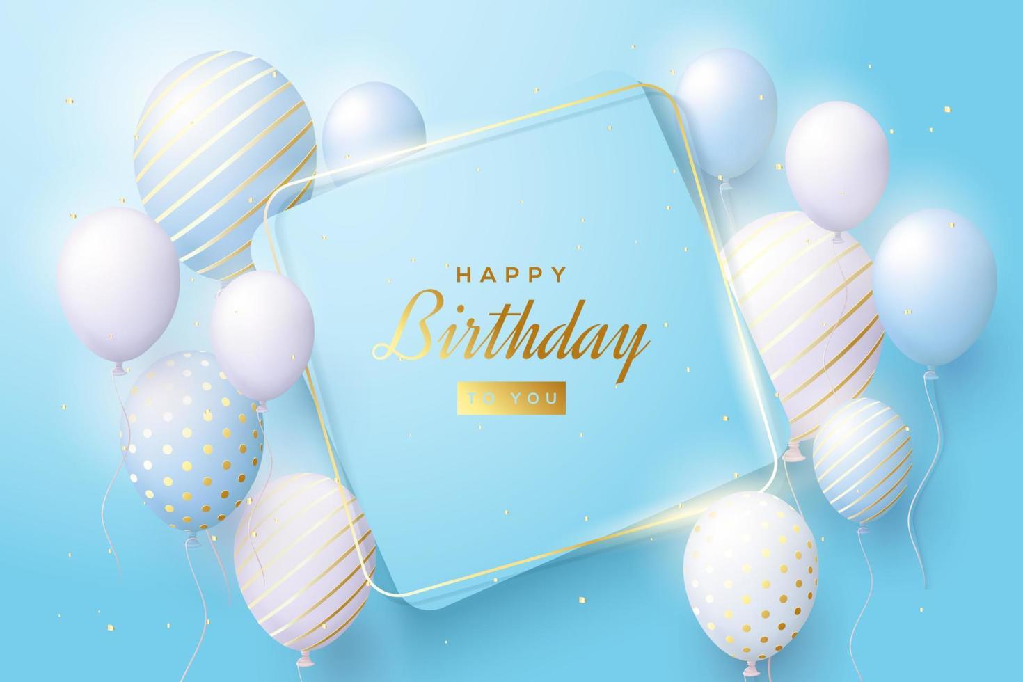 happy birthday with misaligned frame. 7909551 Vector Art at Vecteezy