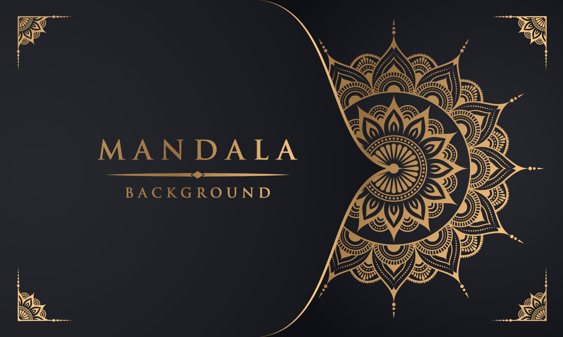 creative professional ornamental mandala background template design