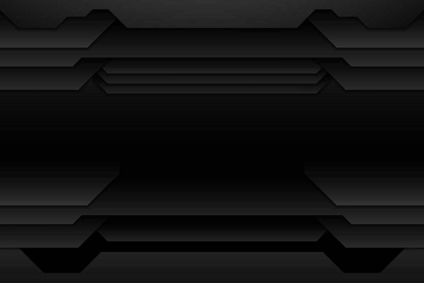abstract metal texture modern black design futuristic technology background. vector illustration