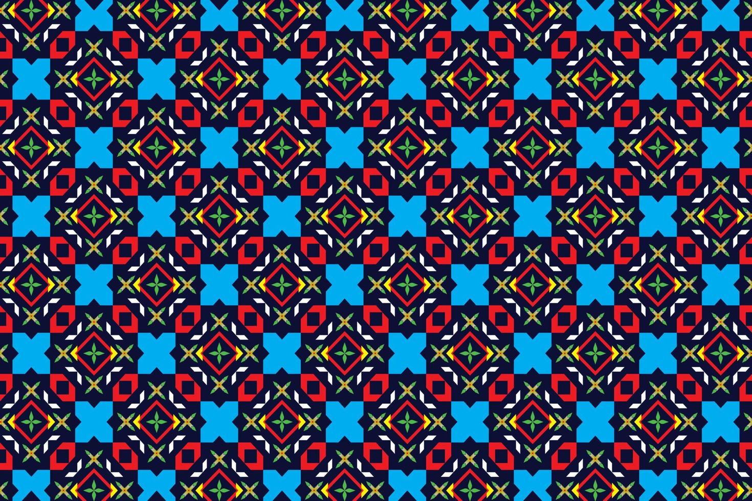 geometric design pattern fabric ethnic oriental traditional for embroidery style, curtain, background, carpet, wallpaper, cloth, wrapping, batik, fabric,Vector illustration vector