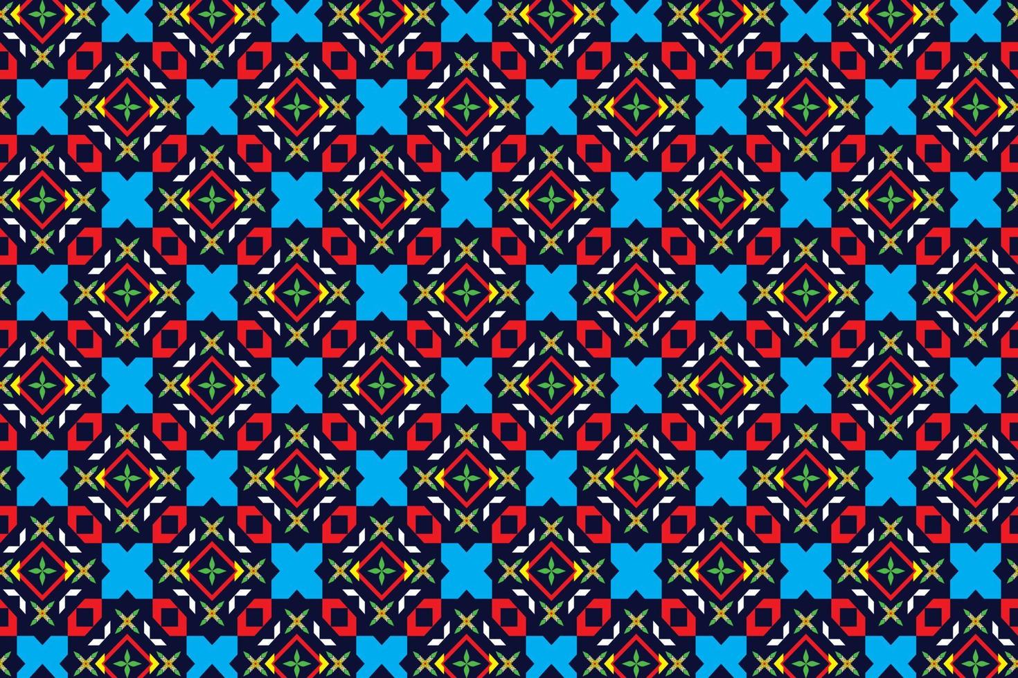 geometric design pattern fabric ethnic oriental traditional for embroidery style, curtain, background, carpet, wallpaper, cloth, wrapping, batik, fabric,Vector illustration vector