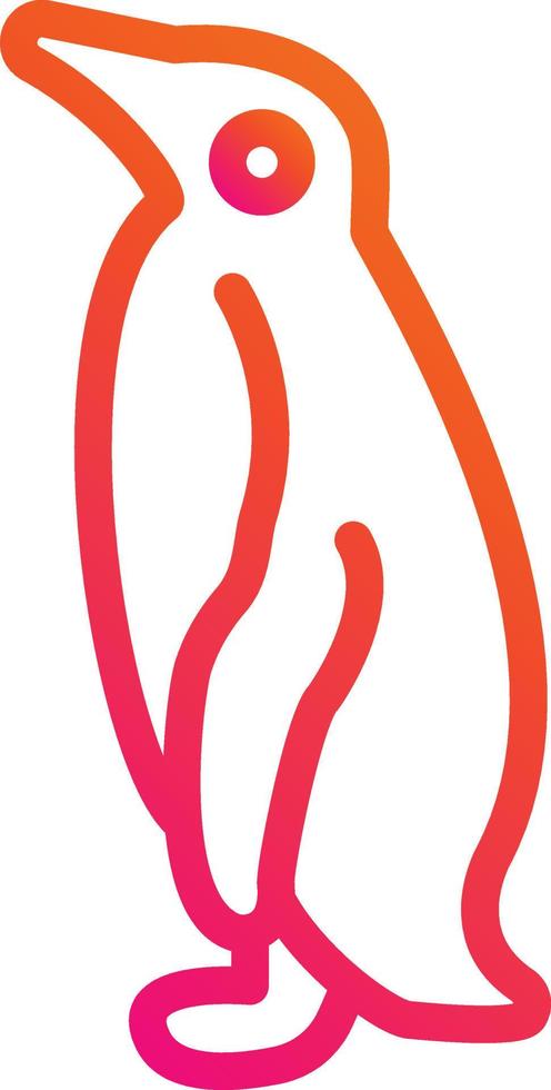 Penguin Vector Icon Design Illustration