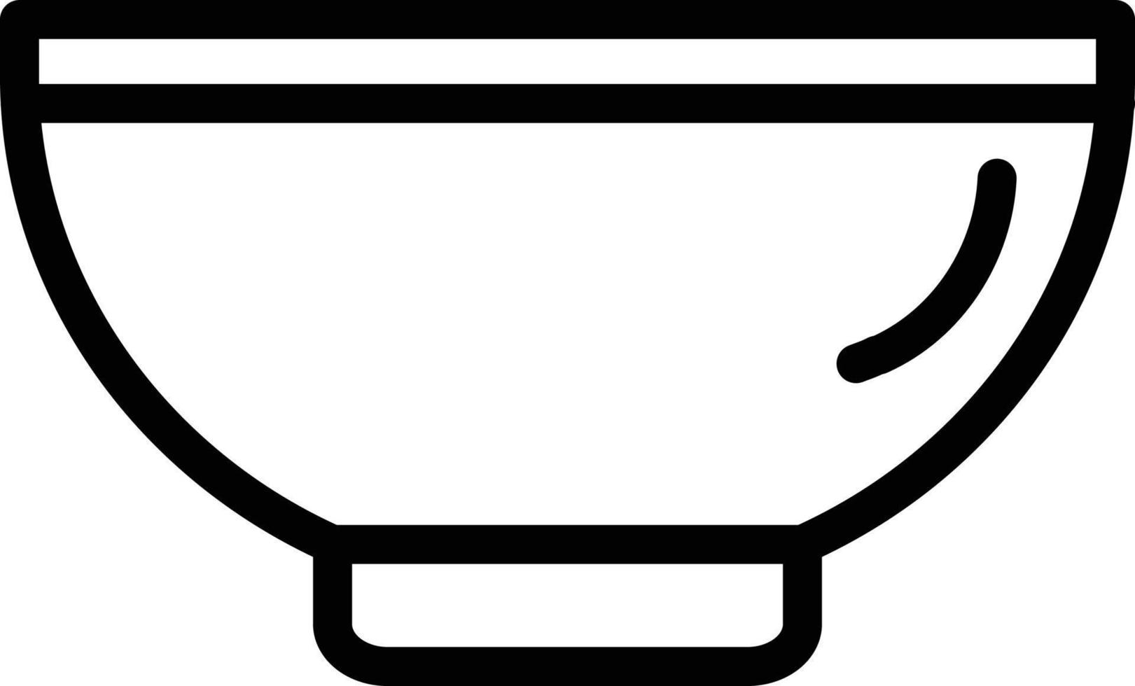 Bowl Vector Icon Design Illustration