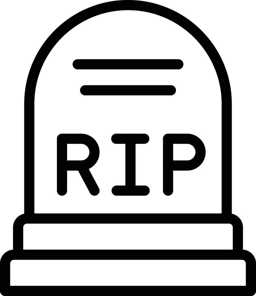 Cementery Vector Icon Design Illustration
