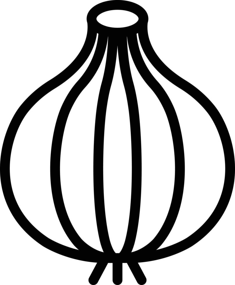 Onion Vector Icon Design Illustration