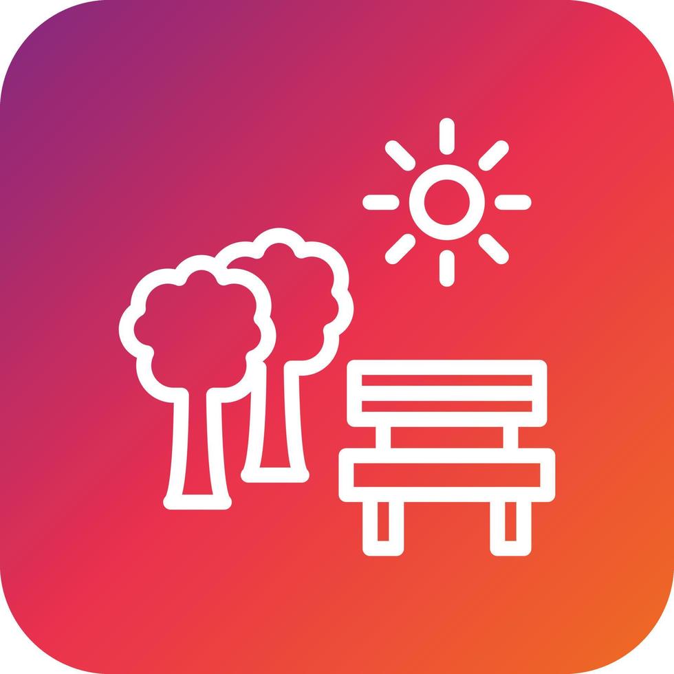 Park Vector Icon