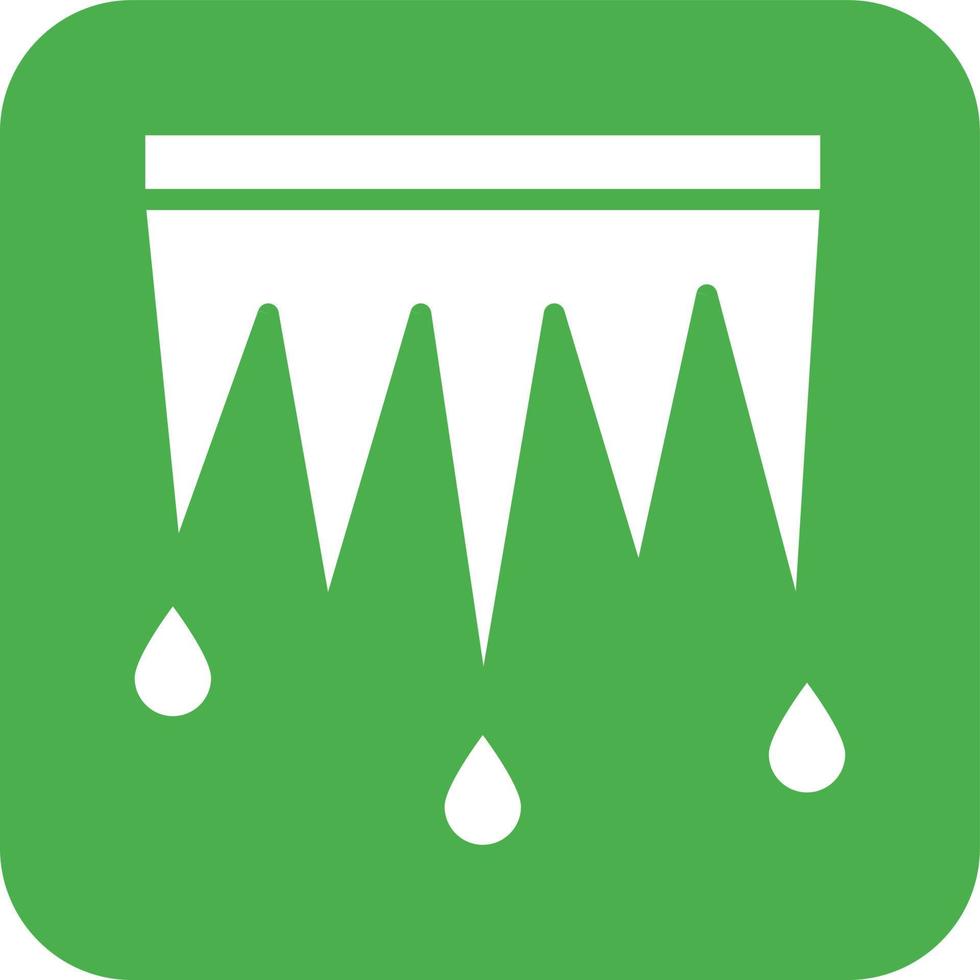 Icicle Vector Icon Design Illustration