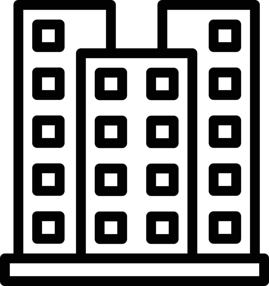 Skycraper Vector Icon Design Illustration