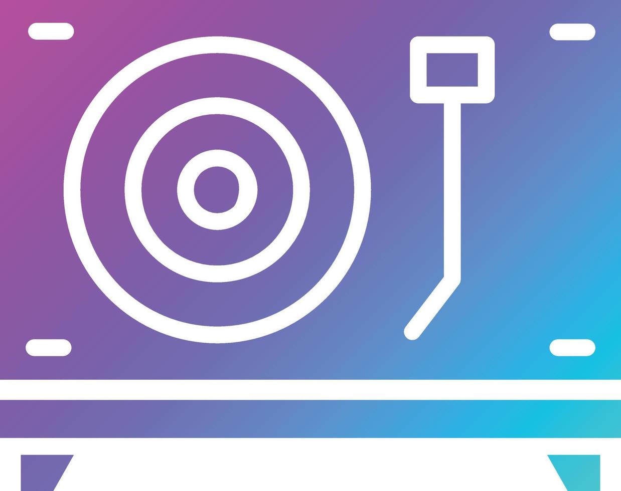 Turntable Vector Icon
