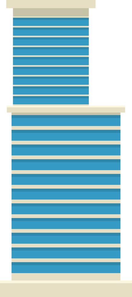 Skyscraper city building vector