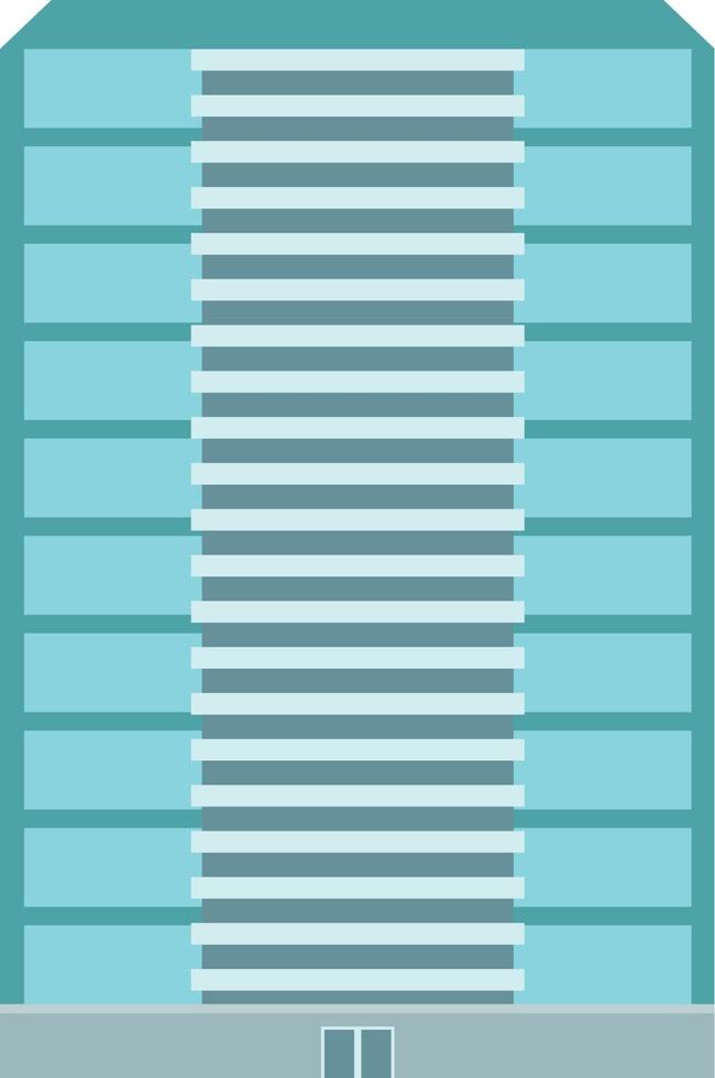 Skyscraper city building vector