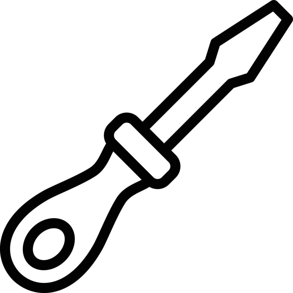 Screwdriver Vector Icon Design Illustration