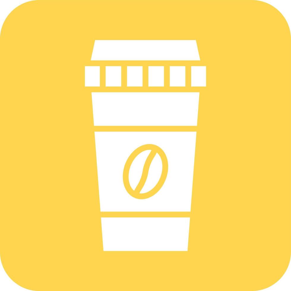 Coffee Cup Vector Icon Design Illustration