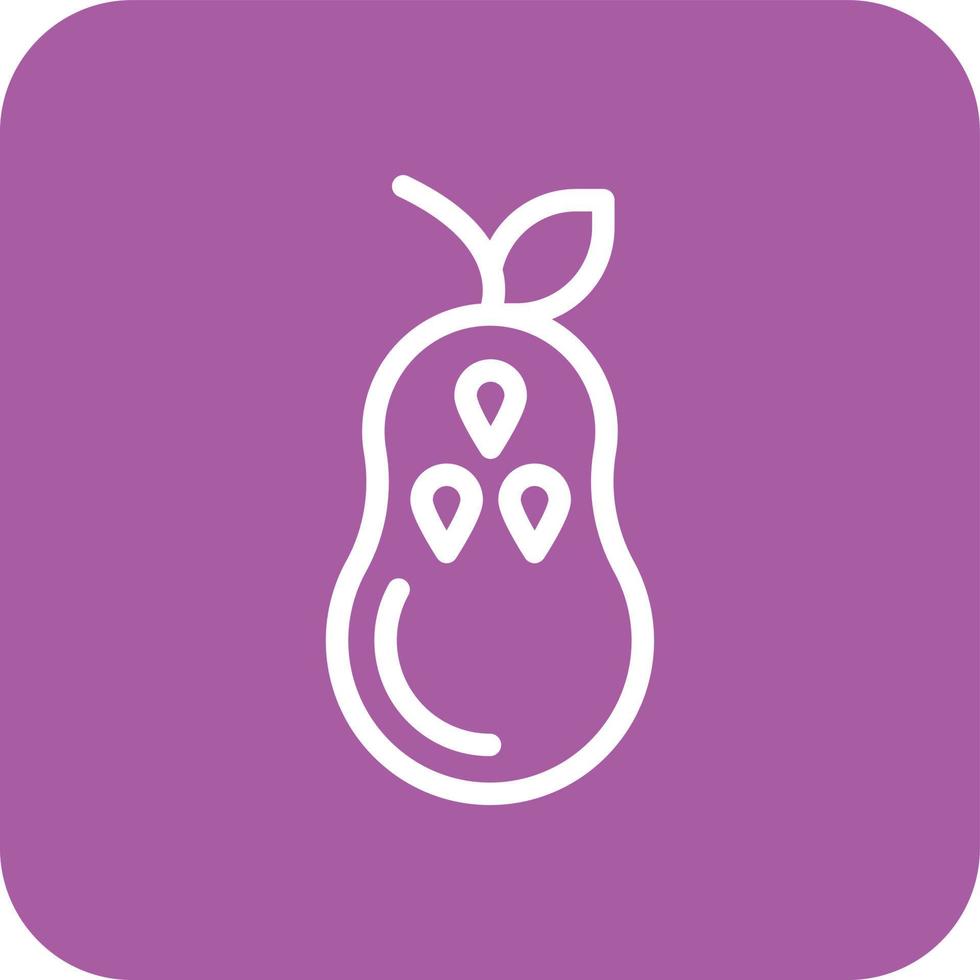 Pear Vector Icon