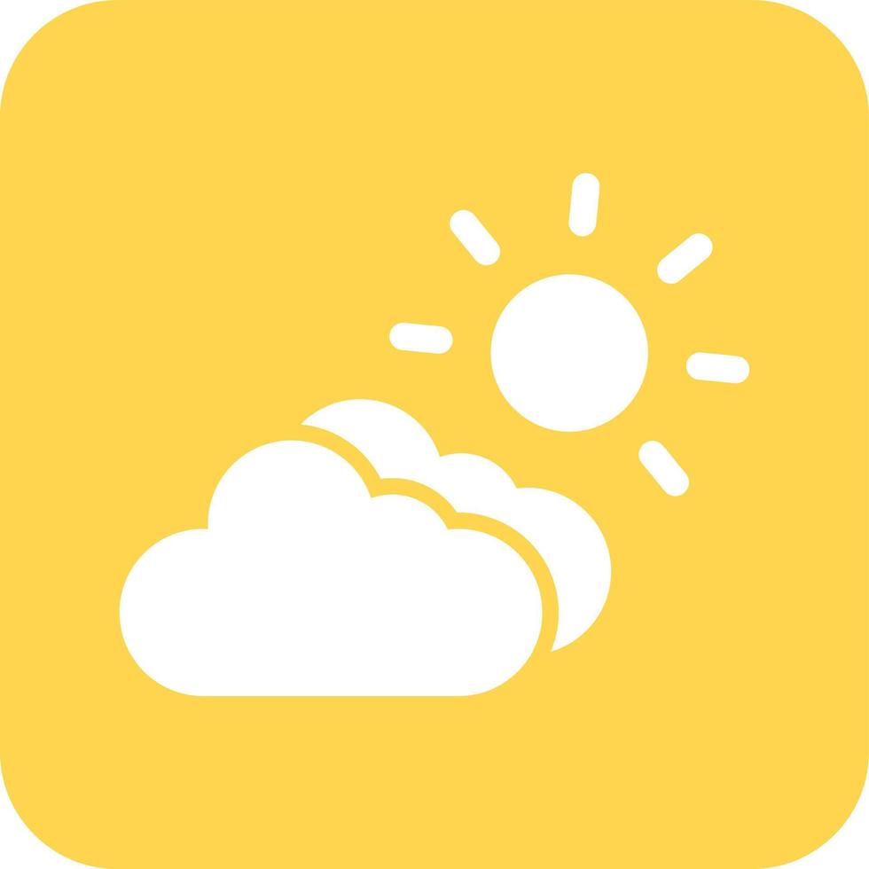 Cloudy Vector Icon