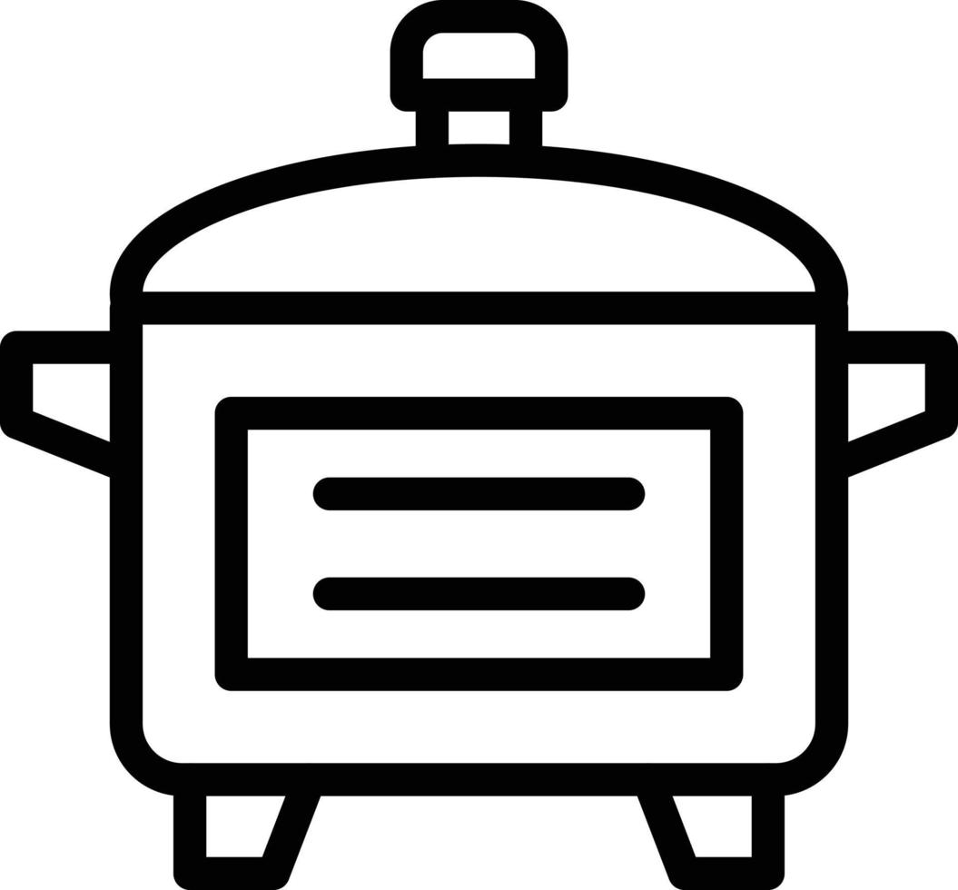 Cooker Vector Icon Design Illustration