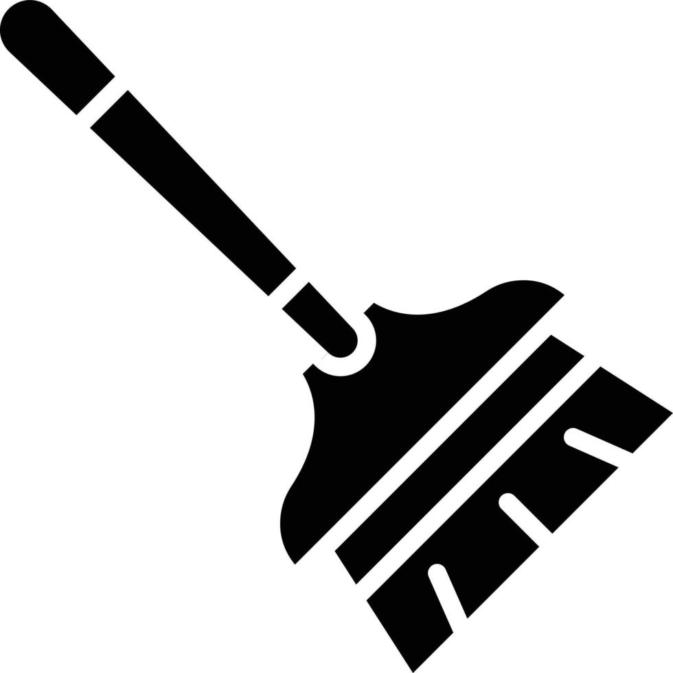 Broom Vector Icon