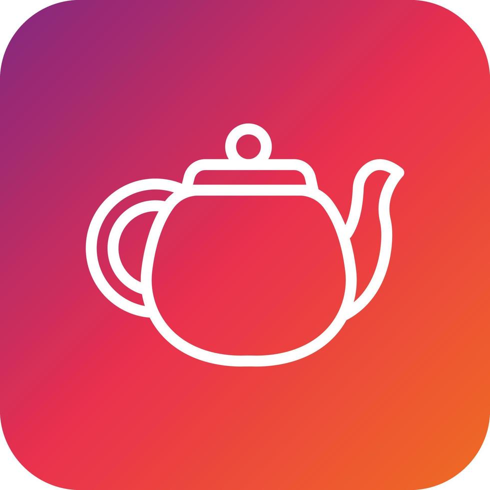 Teapot Vector Icon Design Illustration