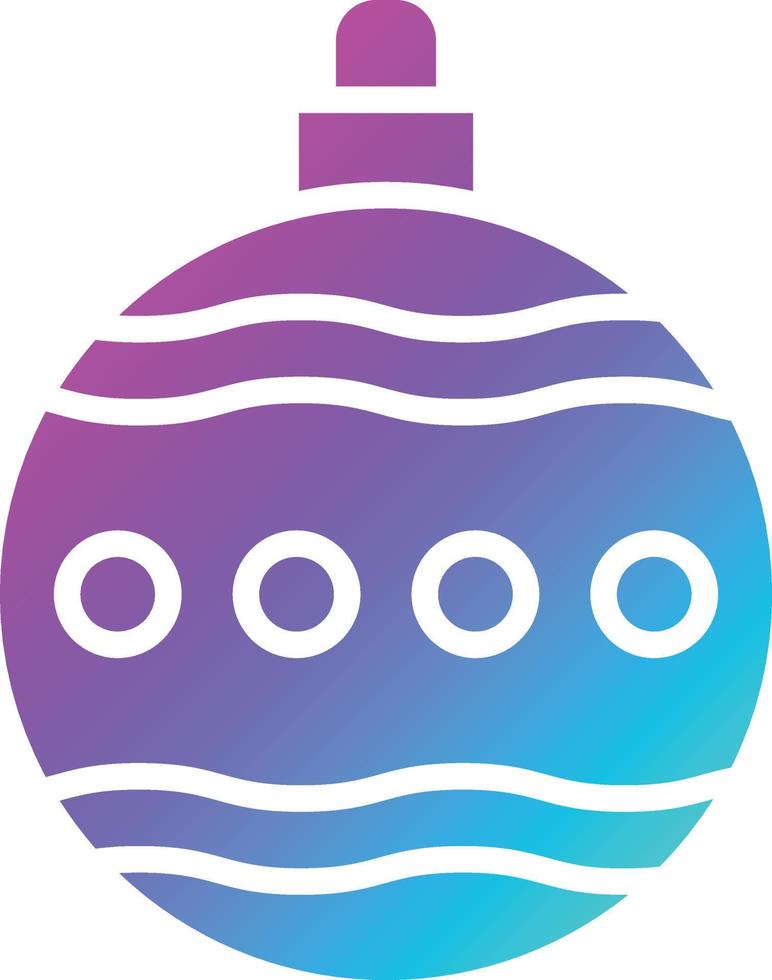Bauble Vector Icon Design Illustration