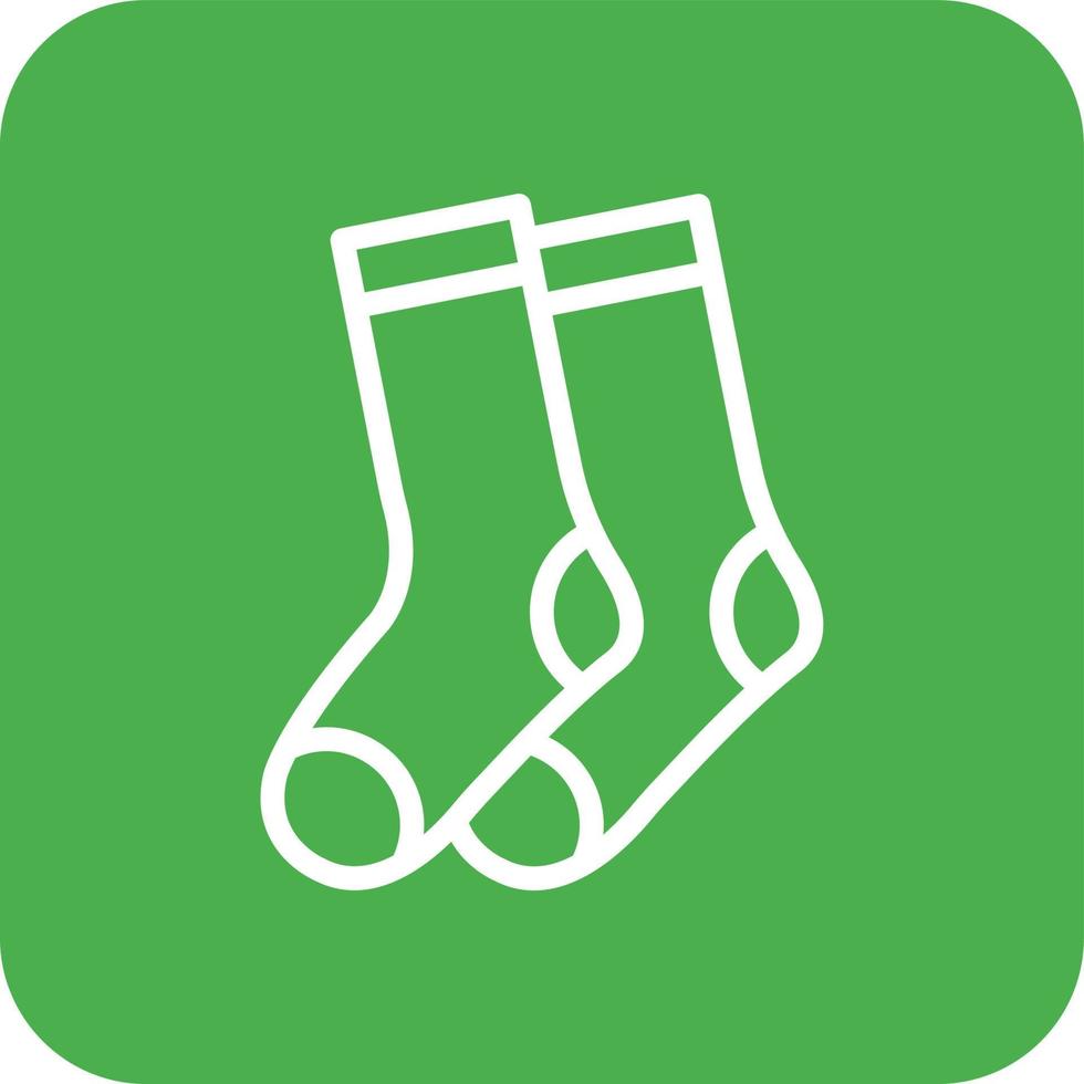 Socks Vector Icon Design Illustration